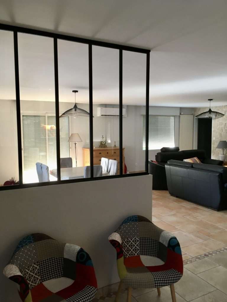 Installer verrière intérieure