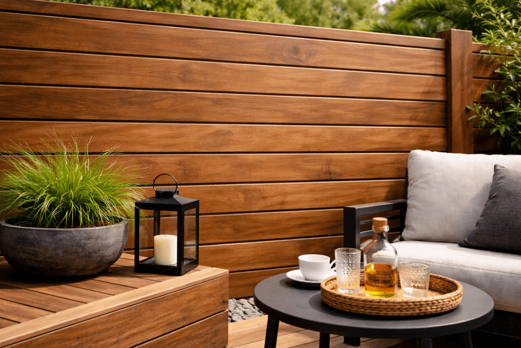 Utiliser de l'huile sur votre palissade